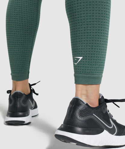 DNU - Gymshark Vital Seamless 2.0 Leggings - Dark Green Marl