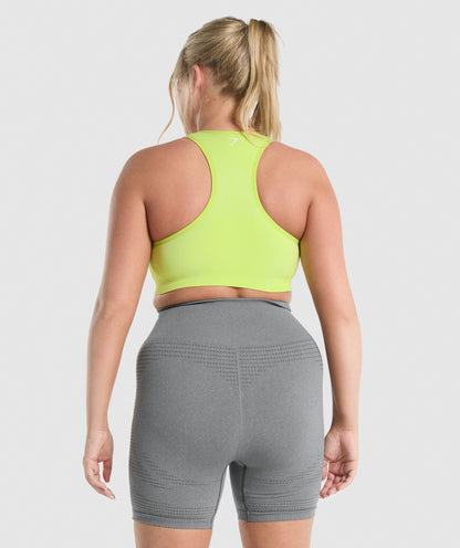 Gymshark Vital Seamless 2.0 Sports Bra - Yellow Marl