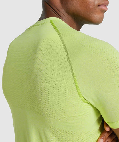 Gymshark Vital Light seamless T-Shirt - Yellow Marl