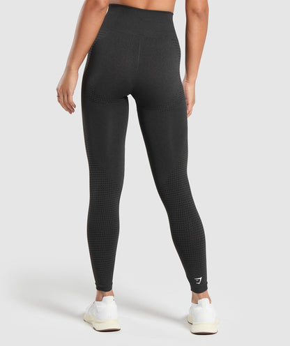 Gymshark Vital Seamless Leggings - Black Marl