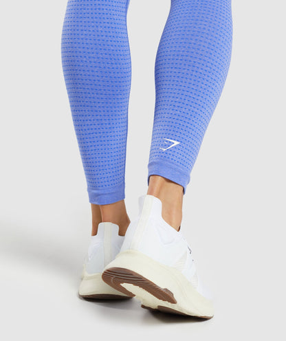 Gymshark Vital Seamless 2.0 Leggings - Lift Blue/ Marl