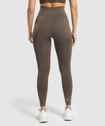 Gymshark Vital Seamless Leggings - Penny Brown Marl
