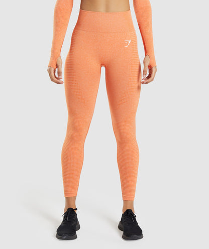 DNU - Gymshark Vital Seamless 2.0 Leggings - Apricot Orange Marl