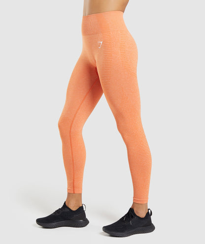 DNU - Gymshark Vital Seamless 2.0 Leggings - Apricot Orange Marl