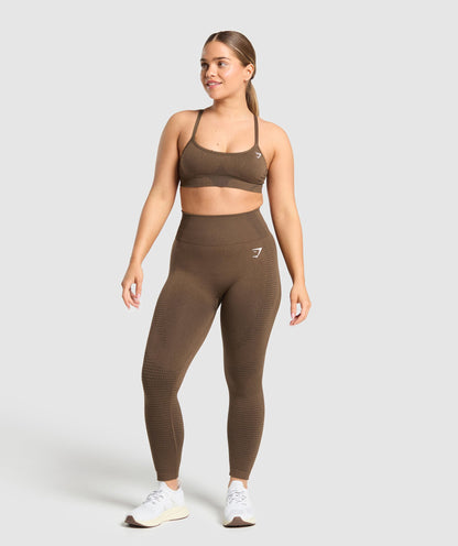 Gymshark Vital Seamless Leggings - Espresso Marl
