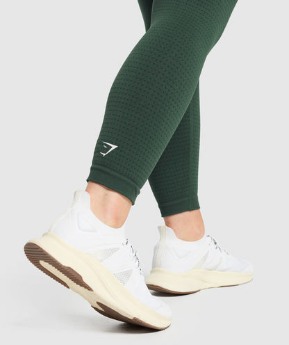 Gymshark Vital Seamless Leggings - Woodland Green Marl