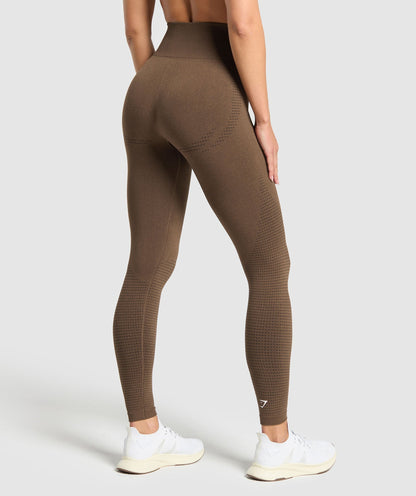 Gymshark Vital Seamless Leggings - Espresso Marl