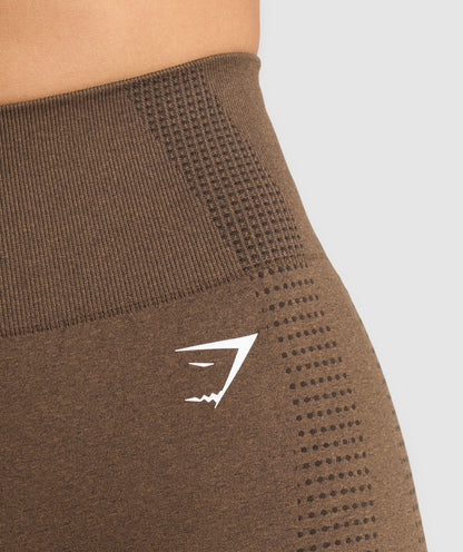 Gymshark Vital Seamless Leggings - Espresso Marl