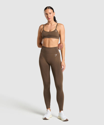 Gymshark Vital Seamless Leggings - Espresso Marl