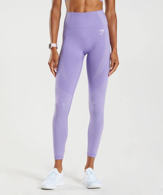 Gymshark Vital Seamless 2.0 Leggings - Digital Violet Marl