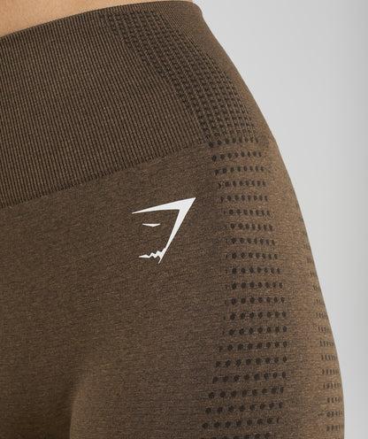 Gymshark Vital Seamless 2.0 Leggings - Espresso Marl