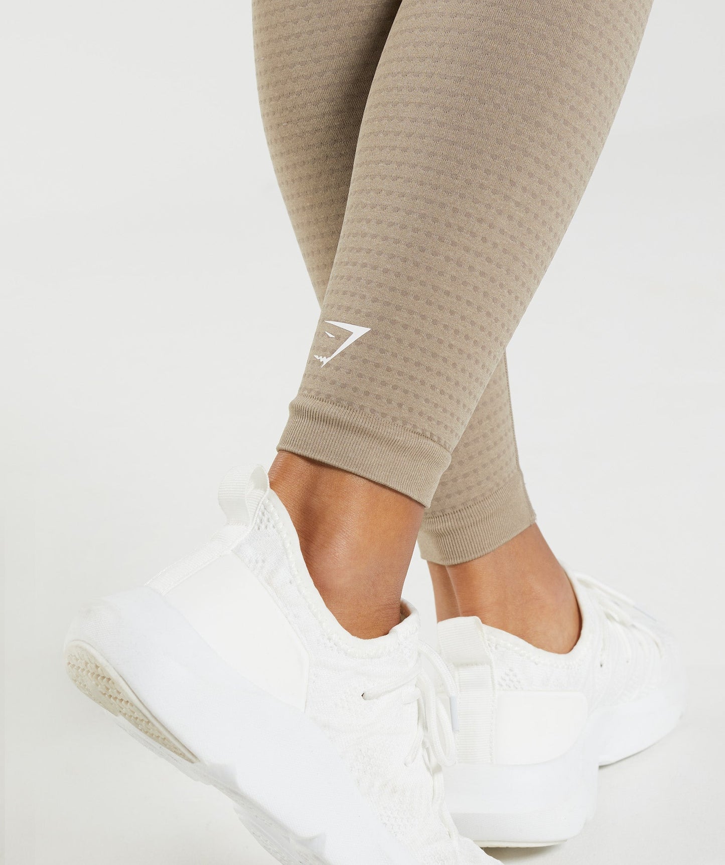 DNU - Gymshark Vital Seamless 2.0 Leggings - Vanilla Brown Marl