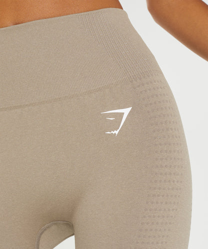 DNU - Gymshark Vital Seamless 2.0 Leggings - Vanilla Brown Marl