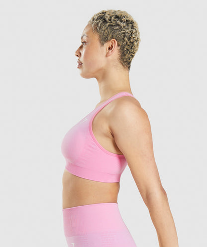 Gymshark Vital Seamless 2.0 Sports Bra - Sorbet Pink Marl