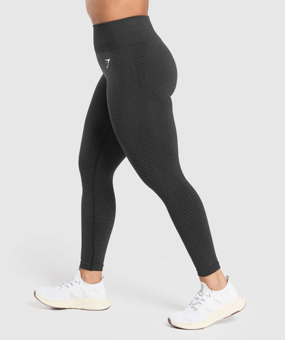 Gymshark Vital Seamless Leggings - Black Marl