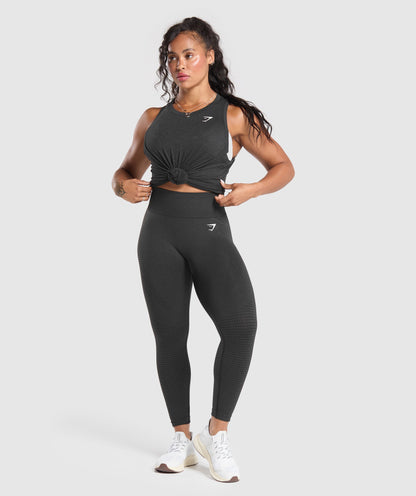 Gymshark Vital Seamless Leggings - Black Marl