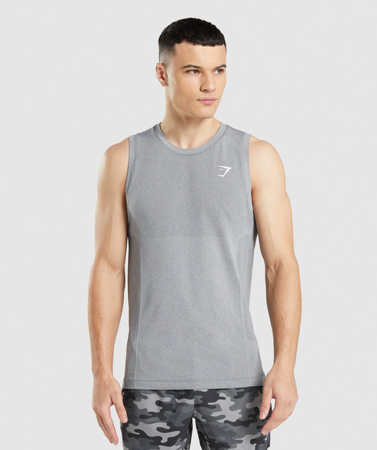 Gymshark Vital Seamless Light Tank - Charcoal Grey Marl
