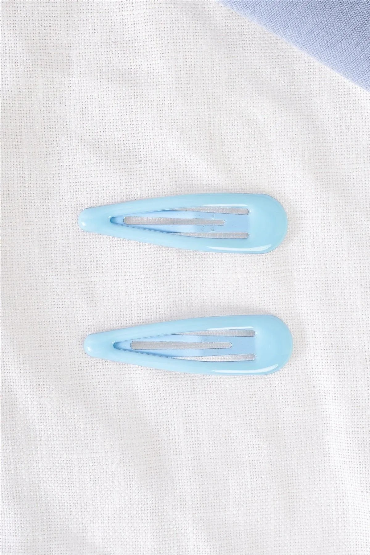 Baby Blue Vintage Triangle Hair Clip /3 Pieces