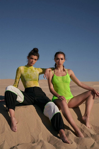 Black High Waist Print Side Trim Utility Buckle Detail Parachute Racetrack Cargo Pants /2-2-2