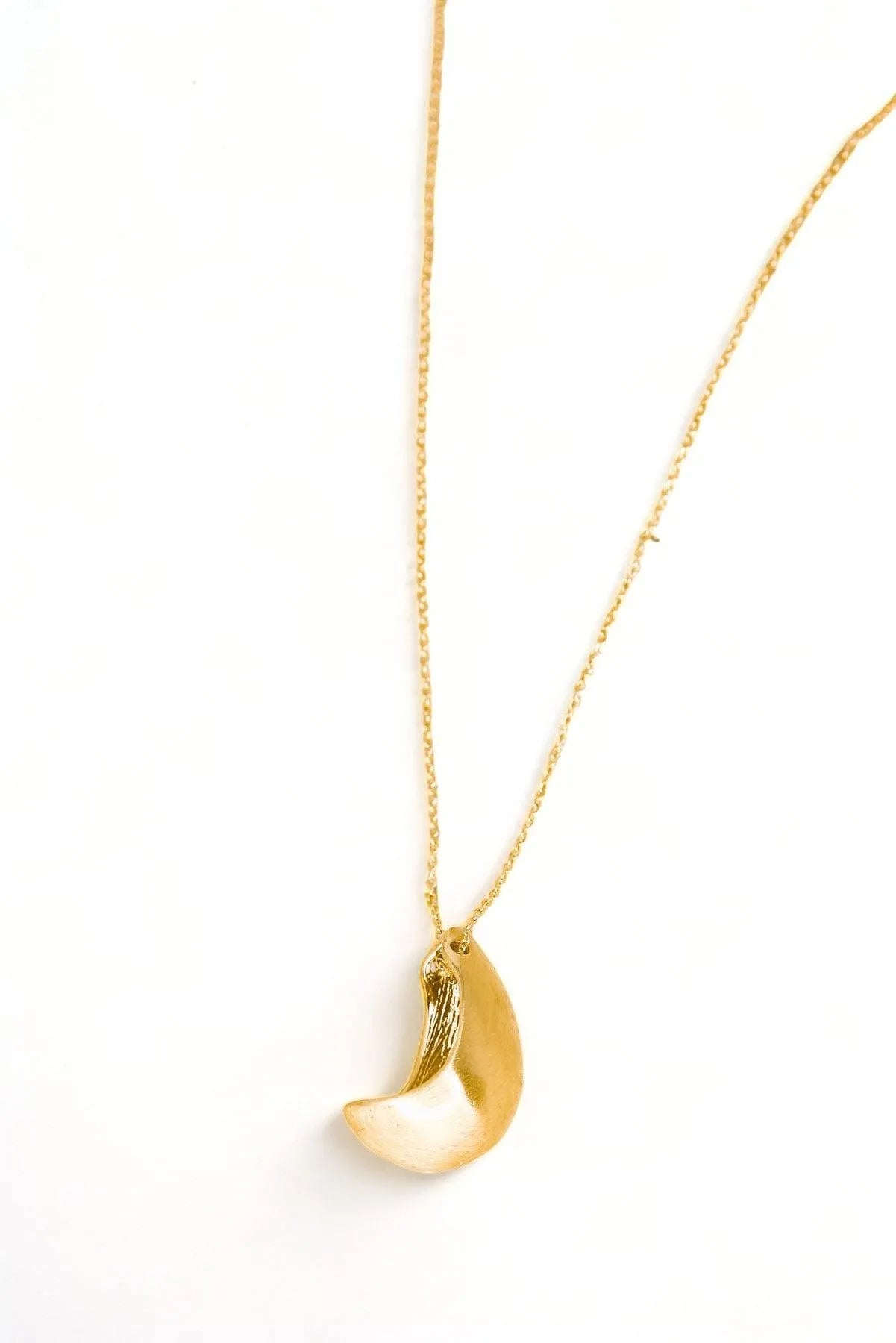 Ball Shape Earrings Oval Dome Pendant Gold Necklace Set